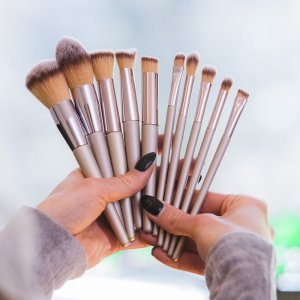 Professional makeup brushes (10-pack)