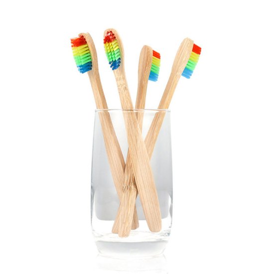 Bamboo toothbrush (7-pack) - Click Image to Close